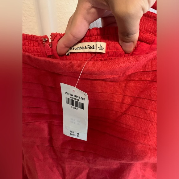 Abercrombie Emerson Linen-Blend Skort Size Large - Picture 7 of 7